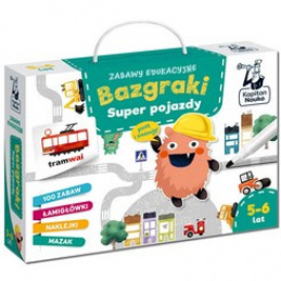 Captain Nauka Bazgraki Super Vehicles Educational Entertainment Puzzles KS0883 Universal