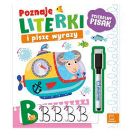 Axioma I Recognize Letters and Write Words. Erasable Marker KS0977 Universal