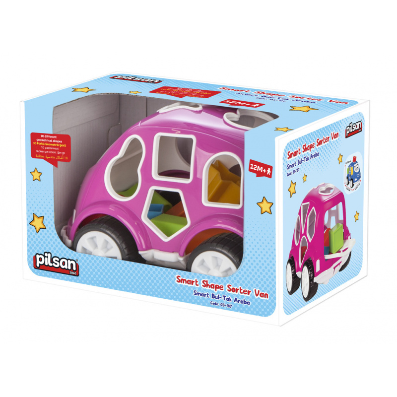 Jigsaw pink car