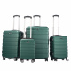 Aga Travel Luggage Set MR4659 Dark Green