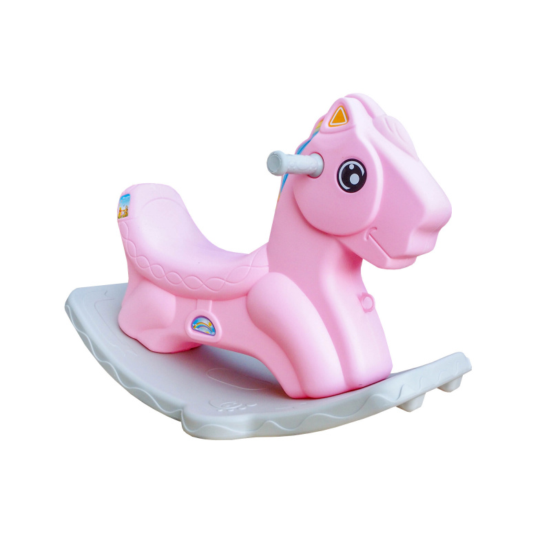 Aga4Kids Plastic Rocking Horse DS3801 Pink