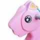 Aga4Kids Plastic Rocking Horse DS3801 Pink