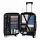 Aga Travel Set of Suitcases MR4695 Burgundy