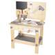 Aga Wooden children's workshop with tools