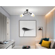 LED Ceiling Light LOFT - 2xE27 - KUBEK WHITE