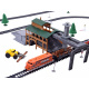 Freight train with wagons and station RC0507