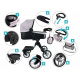 Large deep doll stroller ZA4544 Beige