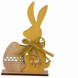 Wooden Easter bunny for display