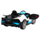Bugatti Divo Kids Electric Car White + Remote Control + EVA + Slow Start + LED MP3