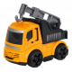 Set of five construction vehicles