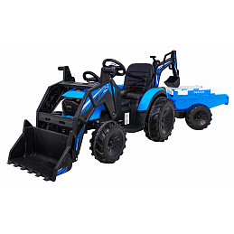 Vehicle Tractor With Trailer 720-T Blue