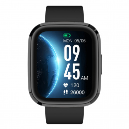 Garett GRC STYLE Smartwatch Black with Black Silicone Strap