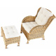 Aga Rattan armchair CONSUL RATTAN
