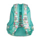 St.RIGHT School set double chamber backpack + case Flower Magnolia