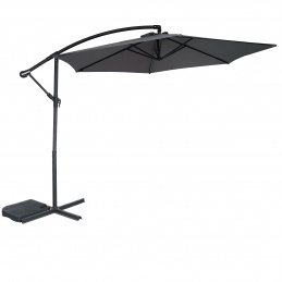 Aga Garden Parasol MR2025 300 cm Dark Grey