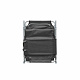 Aga 2x Garden Reclining Lounger with Canopy Grey