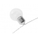 LED light chain bulbs warm white 20pcs ISO 8623