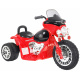 Children's Battery-Powered Bike Chopper Red + 3 Wheels + Sounds + LED Lights