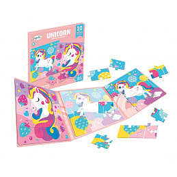 Magnetic Unicorn Puzzle + Booklet