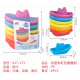 Set of Colorful Bath Boats