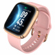 Garett GRC STYLE Smartwatch Gold with Pink Silicone Strap