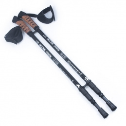 K466A 2PCS NORDIC WALKING POLES-CORK
