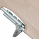 Aga Garden Reclining Lounger Beige