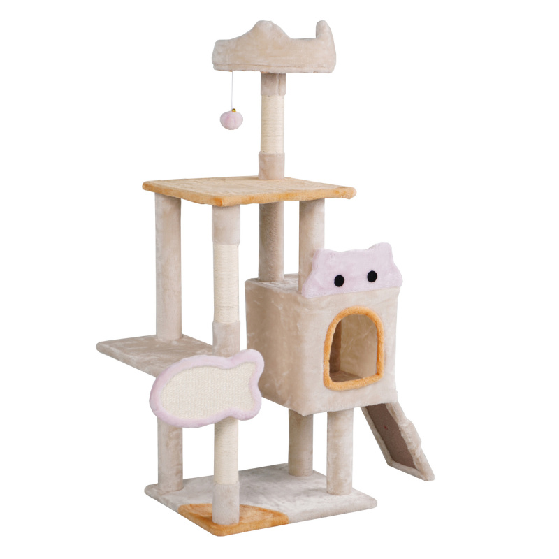 Aga Cat Scratcher 42x48.5x123 cm Beige
