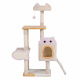 Aga Cat Scratcher 42x48.5x123 cm Beige