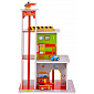 Aga4Kids Wooden Fire Station Play Set