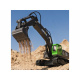 Remotely controlled Caterpillar excavator with remote control RC0593