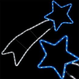 E12D2 LIGHTS COMET SNAKE WHITE/BLUE XXL
