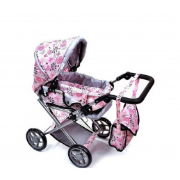Doris Stroller for dolls 9346 Grey