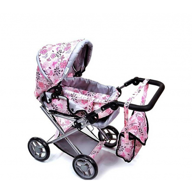 Doris Stroller for dolls 9346 Grey