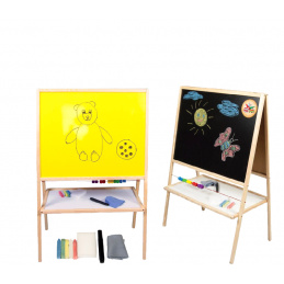 Aga4Kids Children's whiteboard 2in1 MBUSY 100 cm
