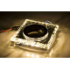 BERGE Suspension spot light BRG71019 non-tiltable - GU10 - square + LED strip 3W warm white