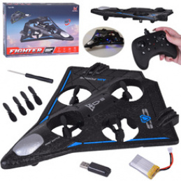 Remote Controlled Lightweight Drone with LED Effects and 360° Acrobatics RC0751 universal