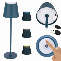 Table LED lamp 3 lighting modes touch - wireless