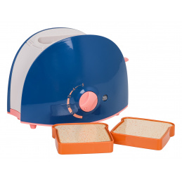 Toaster with light and sound function