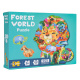 Puzzle set 200 pcs. Safari