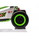 Gokart TORNADO vehicle with drift function Green