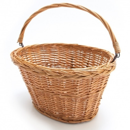 L69A1 WICKER BICYCLE BASKET HOOK