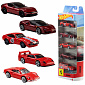 Hot Wheels 5 pcs Ferrari die-cast cars JLN12