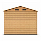 Aga Garden house 278x215x238 cm Brown