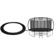 Aga Spring Cover for Trampoline EXCLUSIVE 500 cm Black