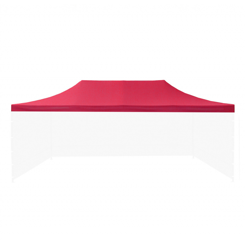 Aga Roof for Sales Stand 3x6m Red