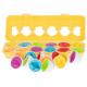 Aga Educational puzzle in the shape of an egg 12pcs