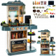Children's kitchen XL with sounds and running water Blue ISO 11546