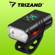 Set of LED bike lights, 4T6, AKU 2 pcs Trizand 18668