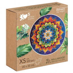 Alexander Mandala NIGHT at night - wooden puzzle 100 pieces ZA6078 universal